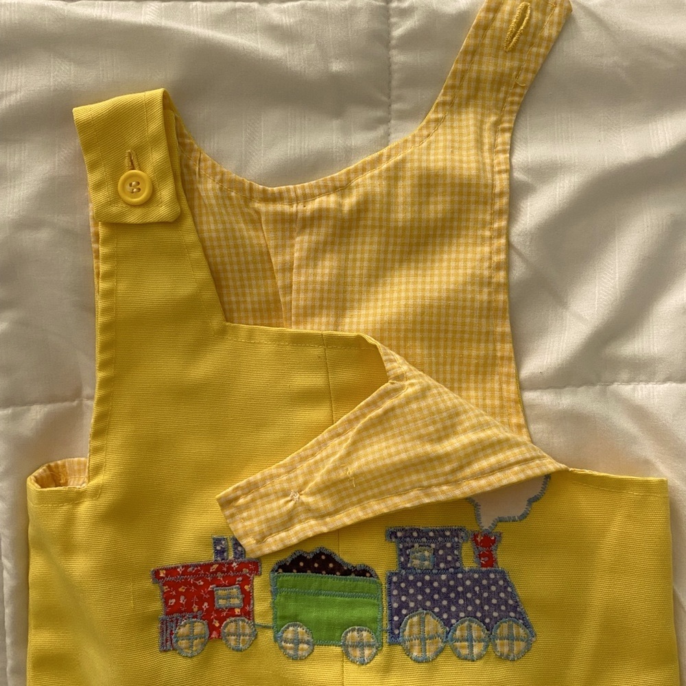 Handmade baby romper - Picture 3 of 4